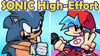 Friday Night Funkin' VS Extra Life Sonic - High Effort Revival Full Week (FNF Mod/Hard/Sonic)