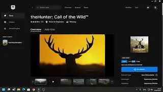 theHunter Call of the Wild раздача в EPIC GAMES