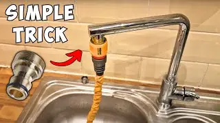 Connecting Hose To Kitchen Tap!