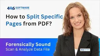 How to Split Specific Pages in PDF?
