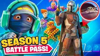 SEASON 5 *INSANE* BATTLEPASS! (100% Unlocked)