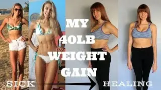 I'VE GAINED 40LBS //HOW TO DEAL WITH WEIGHT GAIN// EATING DISORDER RECOVERY