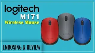 Unboxing and Review Logitech M171 Wireless Mouse || Logitech Wireless Mouse