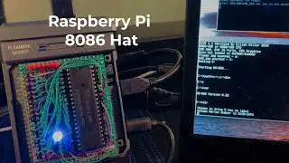 RPi4 Wire wrap 8086 project.