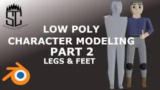 Low Poly Character Tutorial - Blender Beginners Part 2