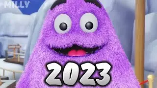 Evolution of Grimace Shake (2023)