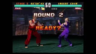 Tekken 3 - Arcade mode as Paul