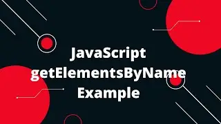 JavaScript Tutorial in Hindi #56 JavaScript getElementsByName Example