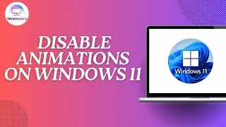 How to Disable Animations on Windows 11