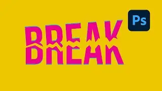 How To Break Text In Photoshop