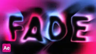 Create A Colorful Blur Grain Text Animation Effect In After Effects