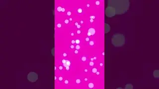 Bokeh Pink Particles Background Animated Video Loop | Copyright-Free | Full HD