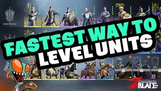 Conqueror's Blade - Fastest Way To Level Units