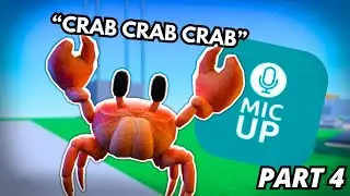 Trolling as a CRAB on ROBLOX...PART 4 | Voice-Chat Trolling