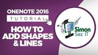 How to Add Shapes and Lines in OneNote 2016