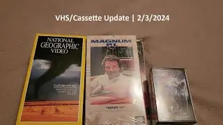 VHS/Cassette Update | 2/3/2024