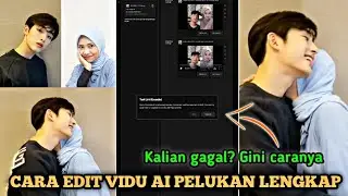 LENGKAP!!! CARA EDIT FOTO PELUKAN VIDU AI || MENGATASI VIDU AI GAGAL