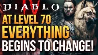 Diablo 4 - At Level 70, Everything Changes!  And Veterans Discover Legendary Feature!