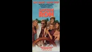 Opening and Closing to Captain Ron 1993 VHS [Touchstone]