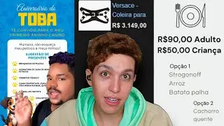 Convites ABSURDOS E SEM NOÇÃO