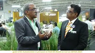 Jyoti CNC Automation @ IMTEX -  Himanshu Shaparia, President-Sales, Jyoti CNC @ IMTEX 2025