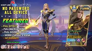 NEW!! Script Skin Lancelot Dawning Star - Swordmaster | No Password Full Effect & Voice - New Patch