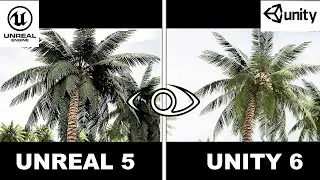 Unreal Engine 5 vs Unity 6 New Graphics Comparison In 2024 (Realtime Global Illumination)