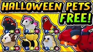 HOW TO GET FREE HALLOWEEN PETS IN ADOPT ME HACK! LEGENDARY PETS WORKING 100% October 2022 (Roblox)