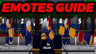 How To Obtain The New Emotes In Roblox Heroes Battlegrounds (Tutorial)