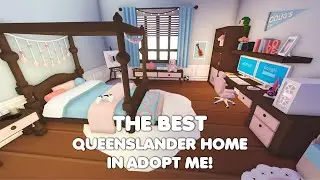 THIS is the BEST QUEENSLANDER HOME I’ve EVER SEEN in Adopt me!