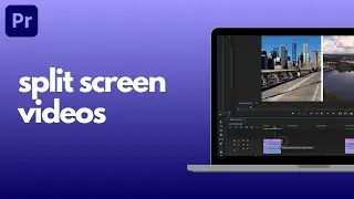 How to create a split screen with videos in Adobe Premiere PRO