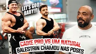 CAIKE PRO VS UM NATURAL - BALESTRIN CHAMOU ELES NAS POSES !!!