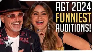 Most HILARIOUS Comedians from Americas Got Talent 2024!