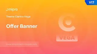 Offer Banner | Theme Clarico Vega V17