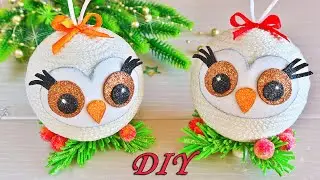 🦉How to make an Owl from a regular cord 🦉 Cristmas_decorations DIY