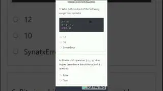 Python Practice Questions 