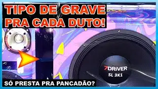 PRA SUBGRAVE É DUTO REDONDO E DUTO QUADRADO É PRA GRAVE SECO! SERÁ?