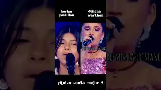 Milena Warthon VS Korian Postillon Música Peruana