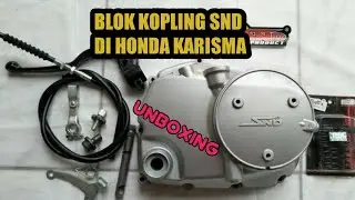 Blok kopling SND yakin Bagus ? | Unboxing blok kopling SND honda karisma