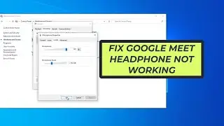 Fix Google Meet Microphone Not Working  | 2023