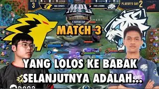 MPLI EVOS VS ONIC ESPORT GAME 3, YANG BAKAL LOLOS KE BABAK SELANJUTNYA?!?