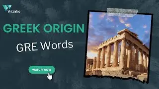 GRE Vocab | Advanced English Vocabulary | Greek & Roman Mythology Origin 