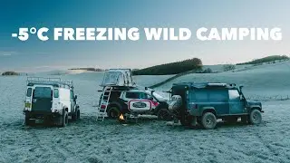 -5°c FREEZING WALES WILD CAMP + ELAN VALLEY OFFROAD