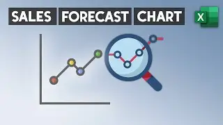 How to Create a Sales Forecast Chart in Excel - Show Plan and Actual Values in the Same Line