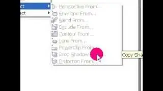 COREL DRAW-11(Copy Effect Drop Shadow From) IN HINDI