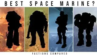 Which Sci-Fi Faction has the BEST SPACE MARINE? | Halo, WH40k, Starcraft, Starship Troopers