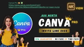 How To Get Canva Pro Team Invite Link - Full Guide (2024)