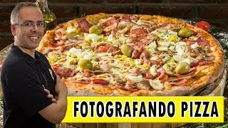 Fui fotografar o cardápio de uma pizzaria - dicas para fotografia de alimentos