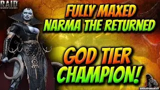 NARMA THE RETURNED GUIDE & SPOTLIGHT | CLAN BOSS CHAMPION | RAID SHADOW LEGENDS