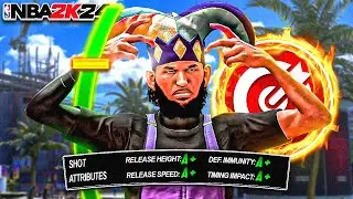 BEST JUMPSHOTS for EVERY THREE POINT RATING + HEIGHT in NBA 2K24! FASTEST 100% GREEN JUMPSHOT 2K24!